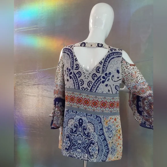 COCO BIANCO Women's Blouse / SIZE: SMALL - Picture 5 of 10